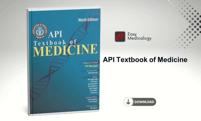 API Textbook of Medicine PDF